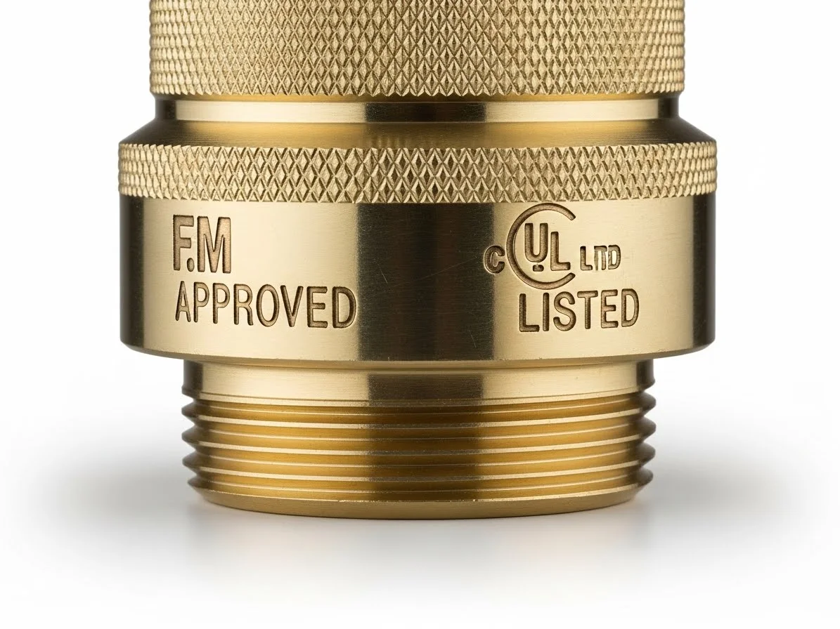 Certificaciones FM Approved y UL Listed para monitores contra incendios