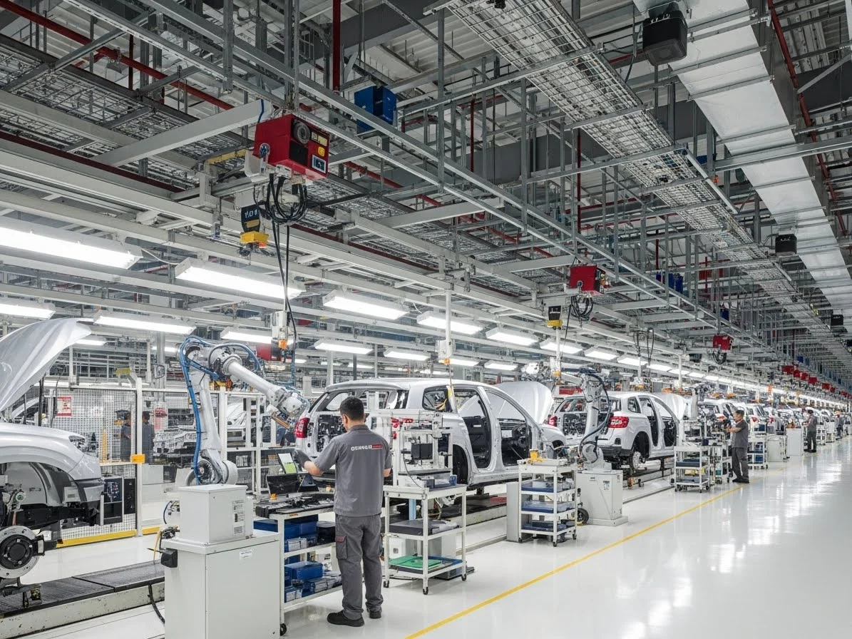 Sistemas contra incendio en planta manufacturera